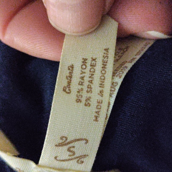 Matilda Jane Blue Ruffle Back Tee - Picture 7 of 7